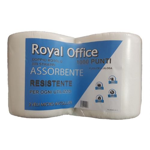 BOBINE 800 ROYAL OFFICE 2PZ PURA CELLULOSA